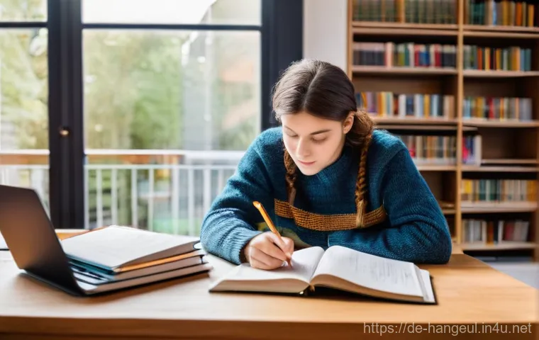 한글을 활용한 논문 작성 - **Prompt 1: Focused Academic Writing Session**
    "A young university student, of German descent, s...
