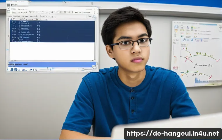 한글 문서에서 수식 입력 - **Prompt 1: The Frustrated Student and the Equation Editor's Relief**
    A young university student...